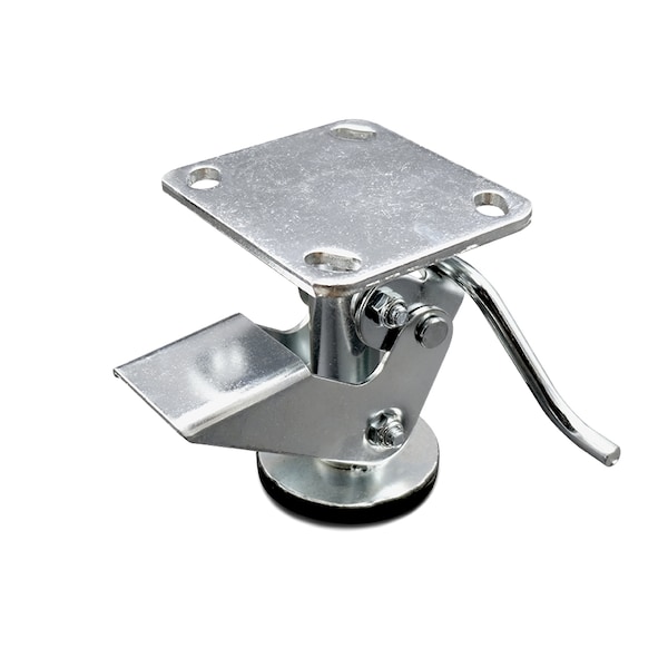 4" Kickbar Floor Truck Lock w/Top Plate